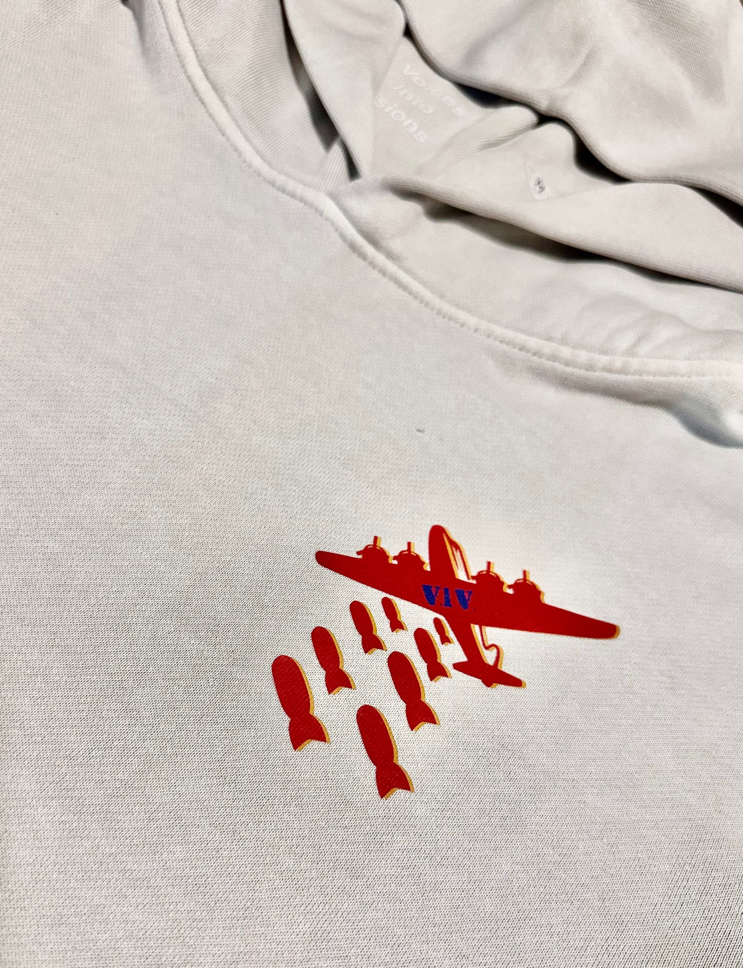 "A(WAR)E" Hoodie Light Grey