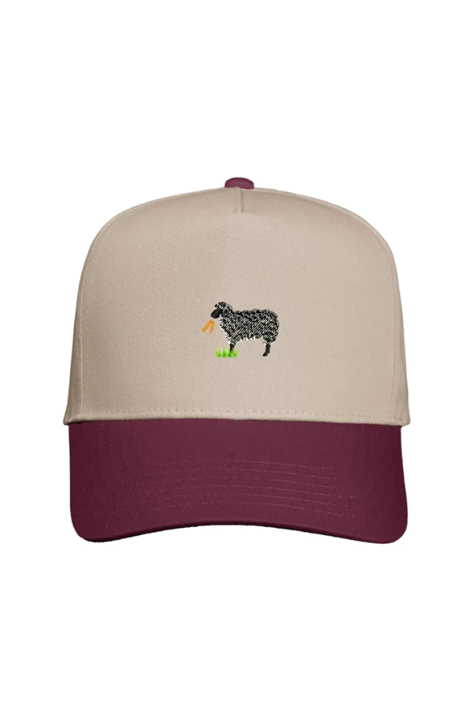 Five Panel Two Tone Cap