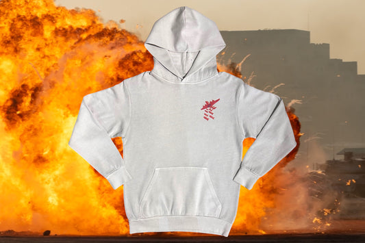 "A(WAR)E" Hoodie Light Grey