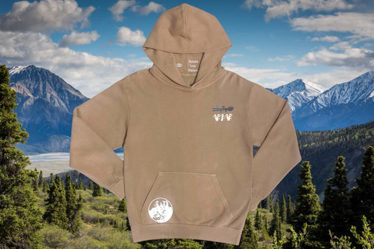 “Aiming For Bucks” Hoodie Brown