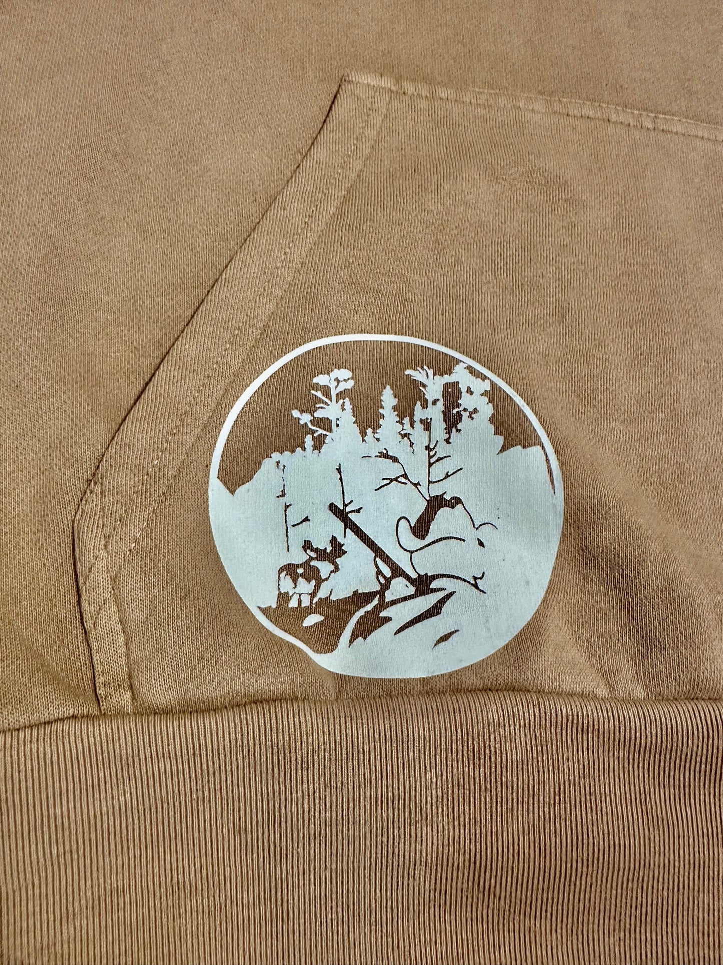 “Aiming For Bucks” Hoodie Brown