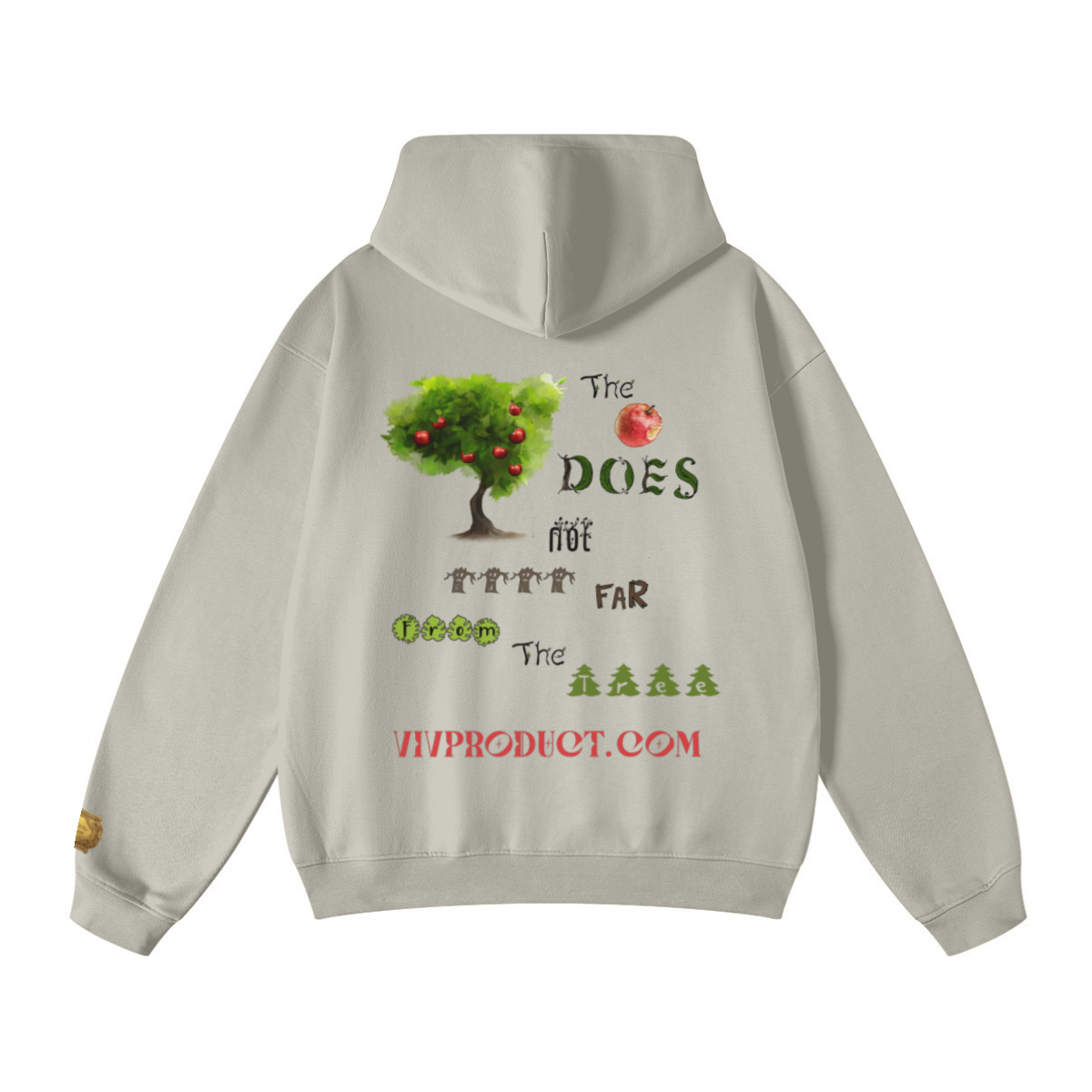 445GSM Unisex Fall/Winter Loopback Sweatshirt Sand