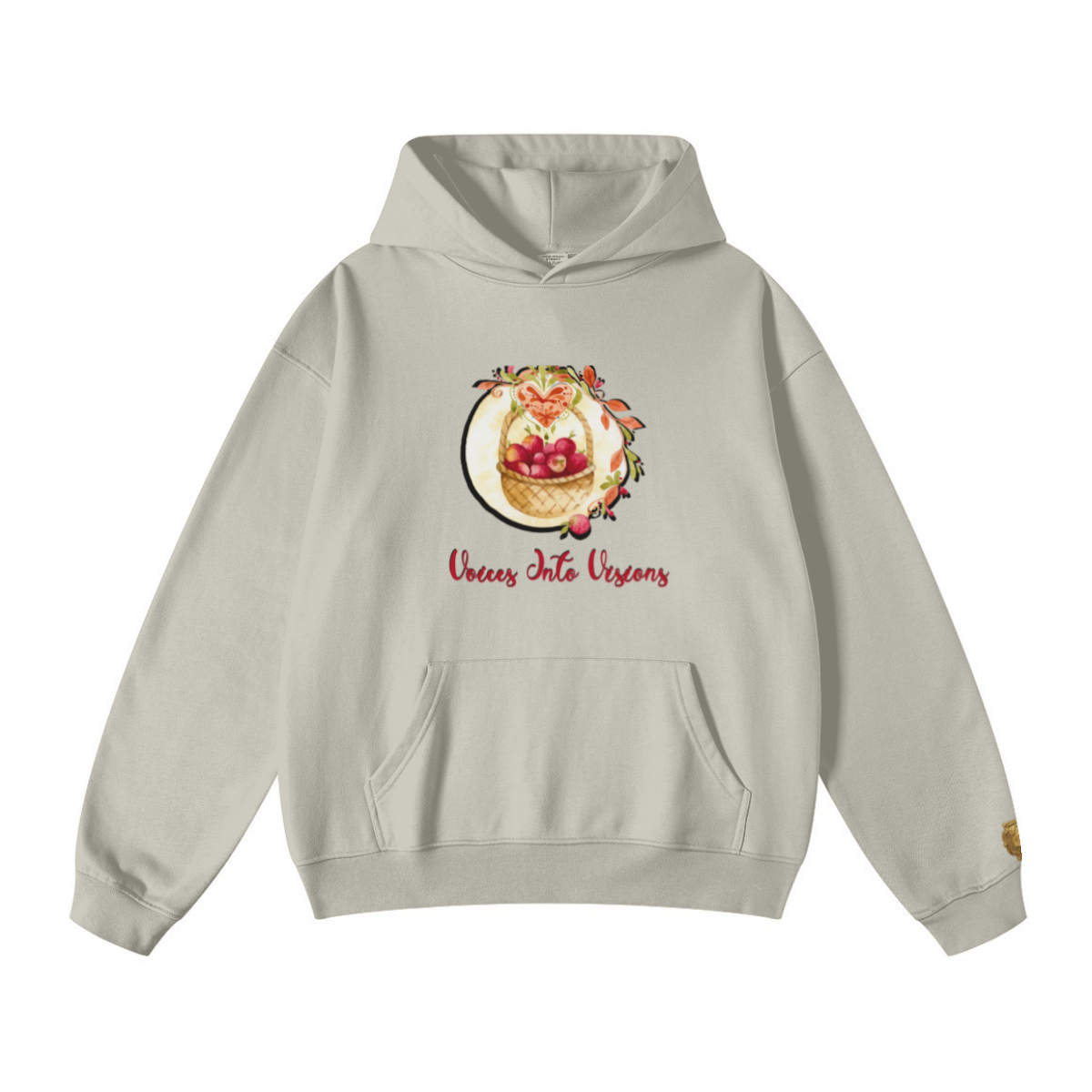445GSM Unisex Fall/Winter Loopback Sweatshirt Sand