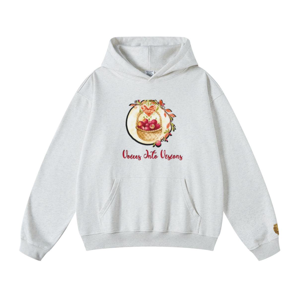445GSM Unisex Fall/Winter Loopback Sweatshirt Oatmeal Heather