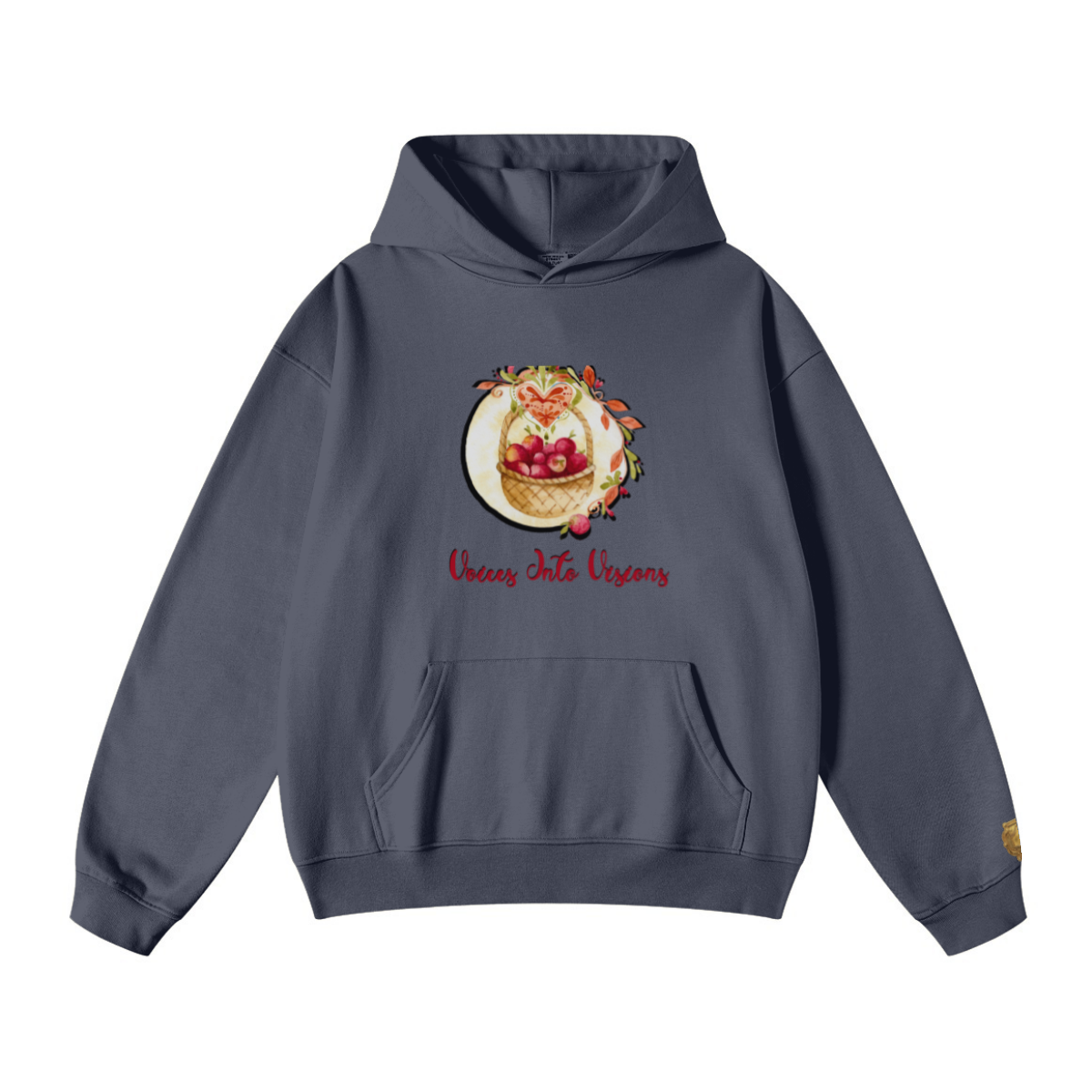 445GSM Unisex Fall/Winter Loopback Sweatshirt Charcoal Gray