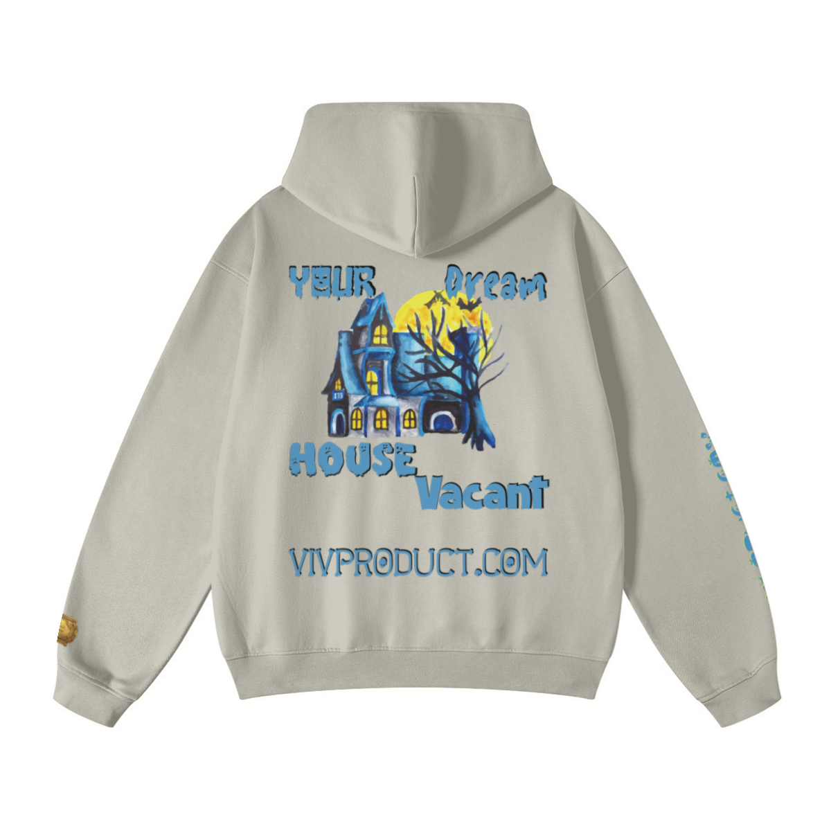 445GSM Unisex Fall/Winter Loopback Sweatshirt Sand