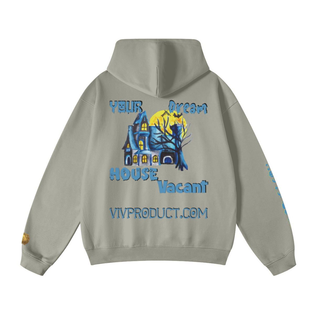 445GSM Unisex Fall/Winter Loopback Sweatshirt Camel