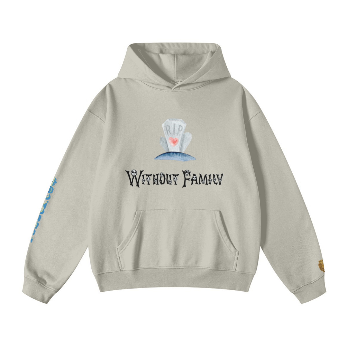 445GSM Unisex Fall/Winter Loopback Sweatshirt Sand