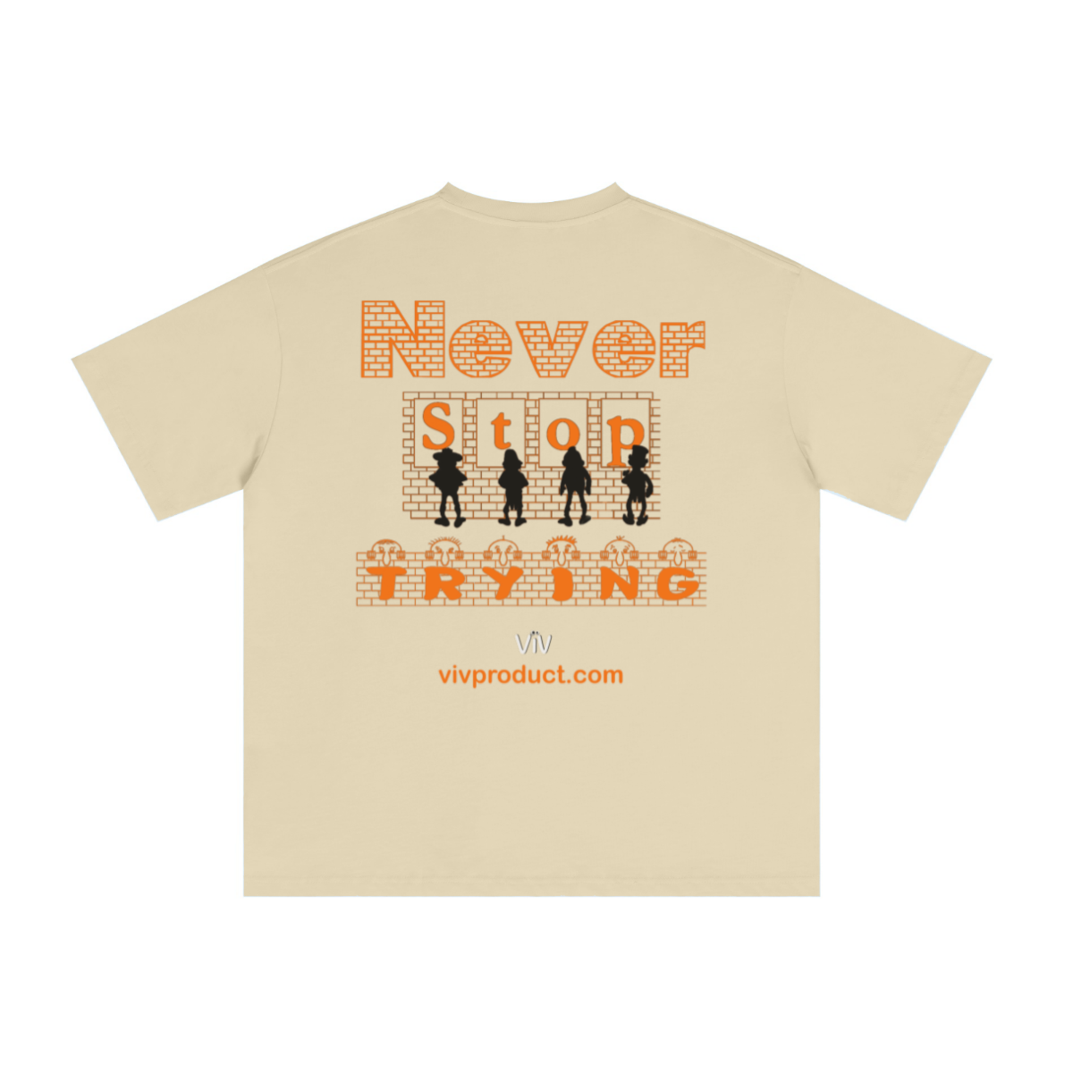 235GSM Unisex Tech Fabric Performance Crew Neck T-shirt for Spring/Summer Light yellow