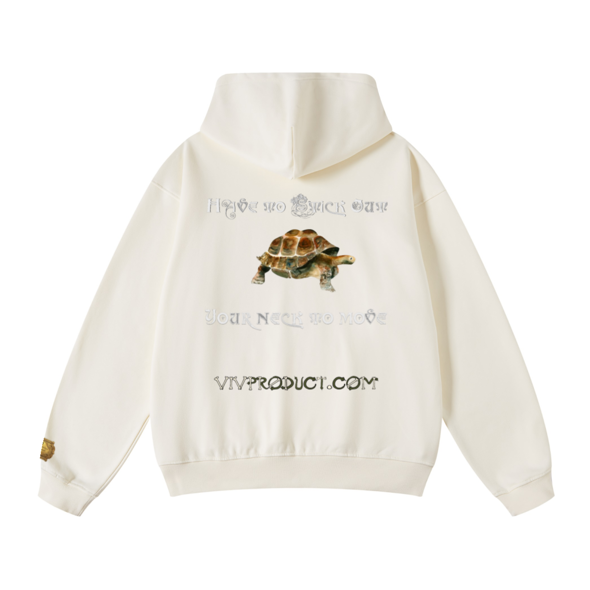 445GSM Unisex Fall/Winter Loopback Sweatshirt Cream