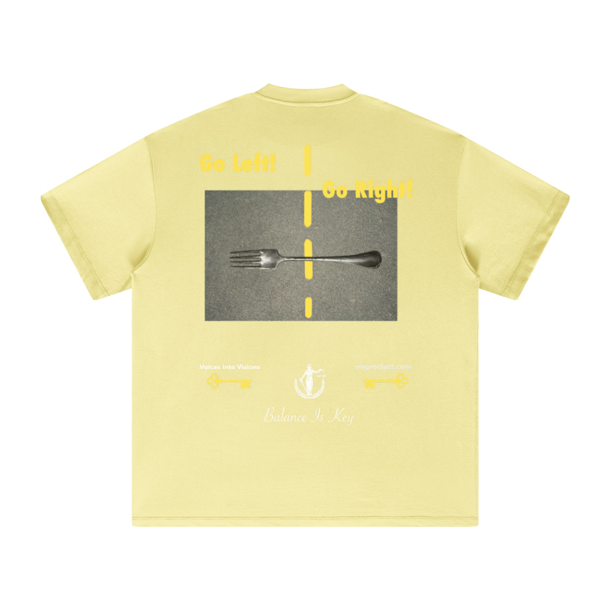 305GSM Unisex FOG Earth-Tone 20-Color Drop-Shoulder Short-Sleeve T-shirt Yellow